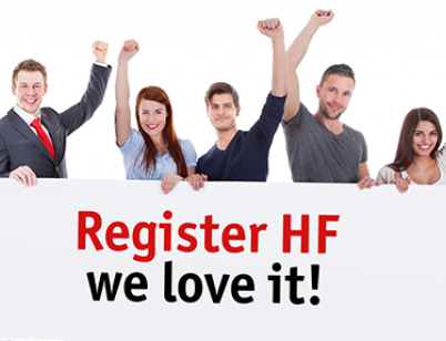 Register HF Plakat